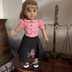 American Girl Doll, Maryellen Larkin, Light Red Hair And Hazel Eyes